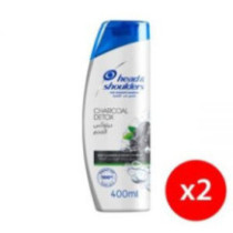 Head & Shoulders Shampoo Charcoal Detox 2X400Ml