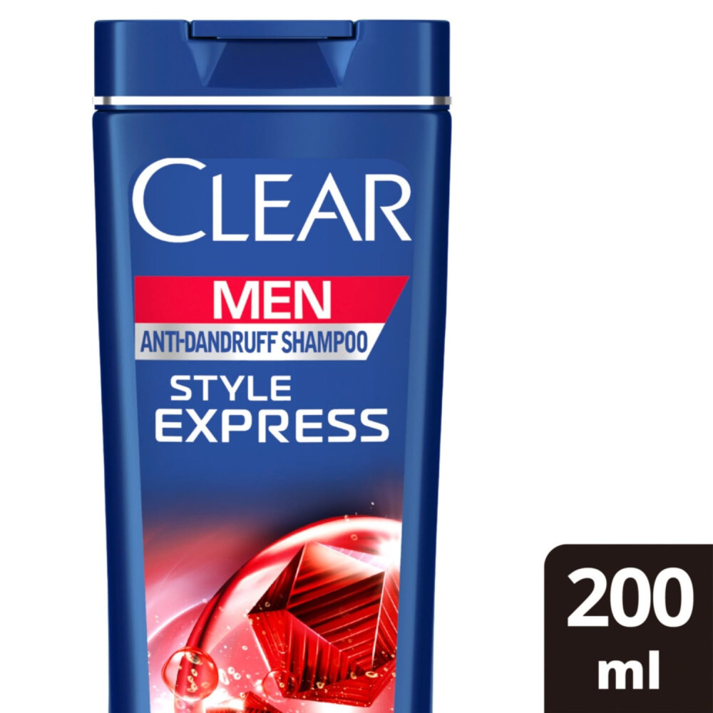 Clean & Clear Men 2in 1 Style Express Anti-Dandruff Shampoo 200 ml