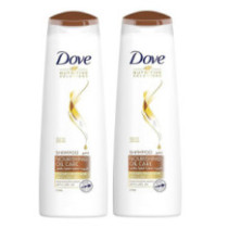 Dove Shampoo With Oil 400 ml 2 Pieces