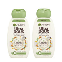 Garnier Ultra Doux Almond Shampoo 2X400Ml