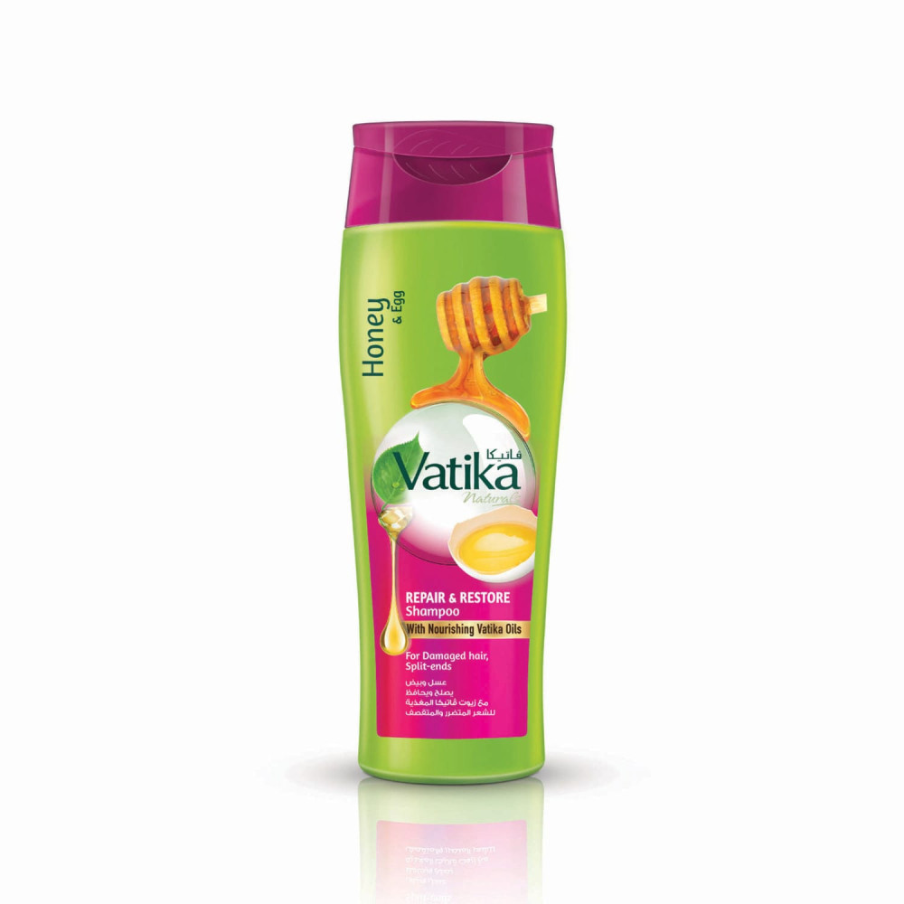 Vatika Natural Repair & Restore Shampoo For Damaged Split Hair 400 ml