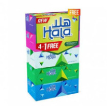 Hala Face Tissues 130 Sheets 5 Packs