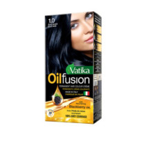 Fatika Colored Hair Dye Cream Blue Black 1/0