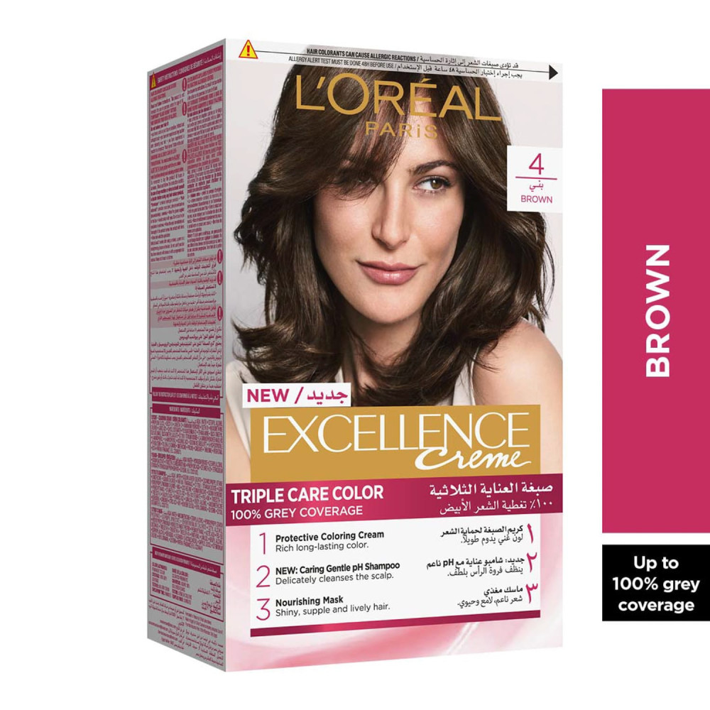 L'Oréal Paris Excellence Chestnut Hair Dye No. 4