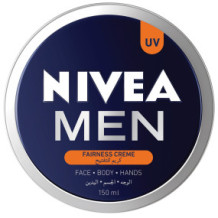 Nivea Men Face Body & Hands Cream Fairness Creme Tin 150 ml