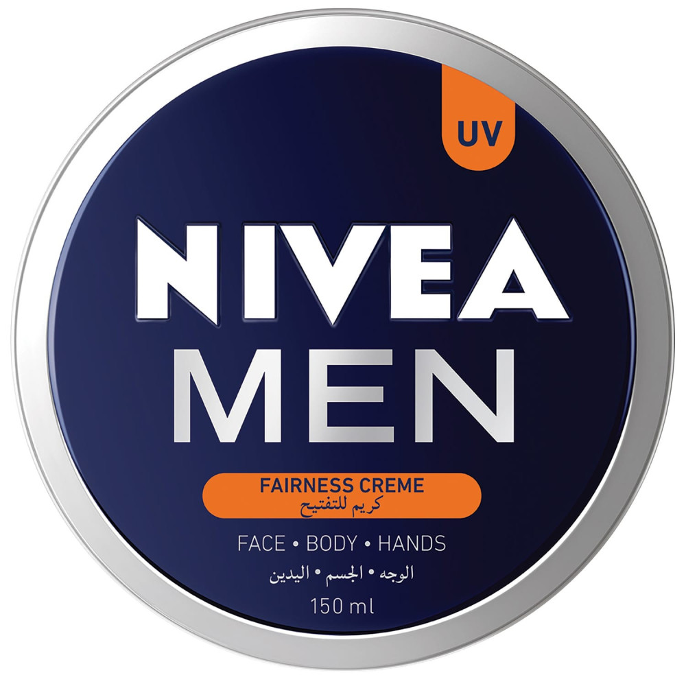 Nivea Men Face Body & Hands Cream Fairness Creme Tin 150 ml
