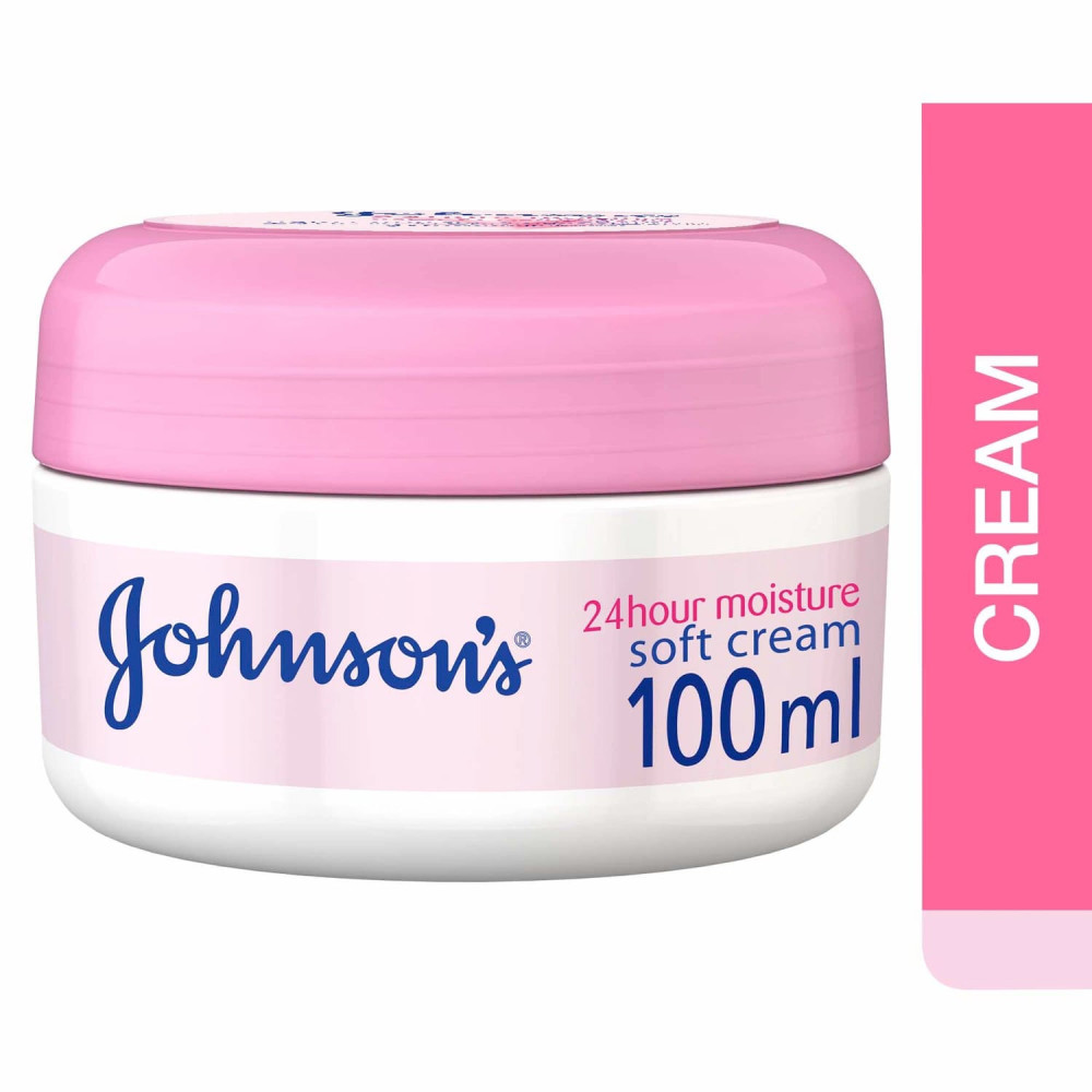 Johnson's Body Cream 24 Hour Moisture Soft 100 ml