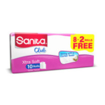 Free Sunita Club Bath Paper 8+2 Rolls