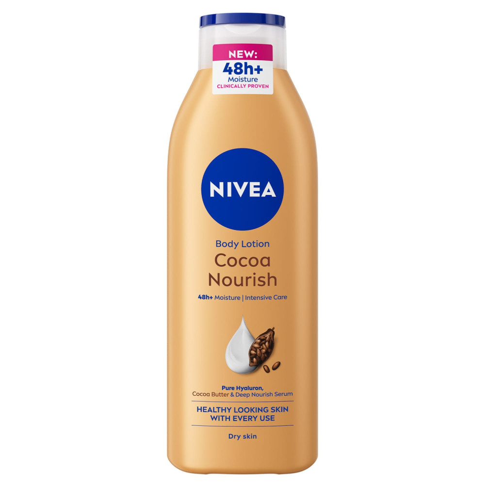 Nivea Body Lotion Cocoa Butter Vitamin E Dry Skin 250 ml
