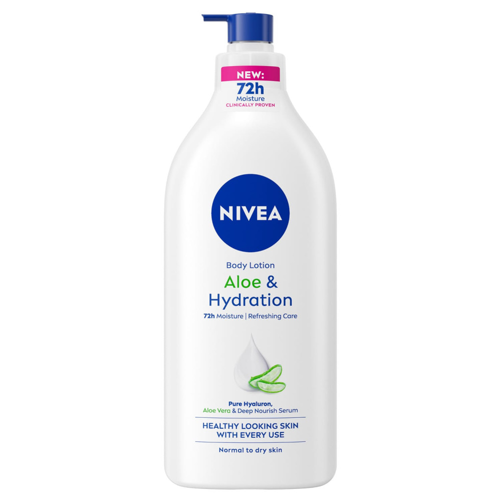 Nivea Body Lotion Aloe & Hydration Normal & Dry Skin 625 ml