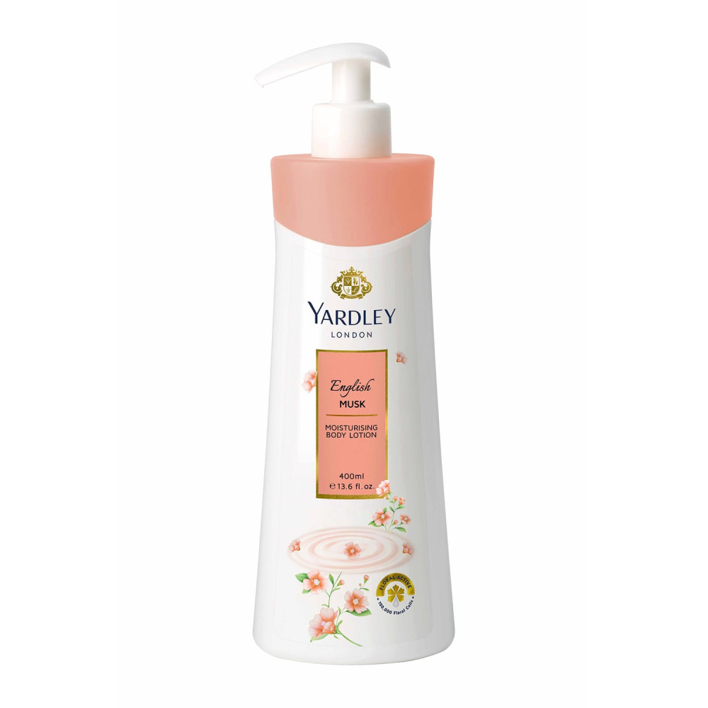 YARDLEY MUSK BODY LOTION 400ML