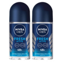 Nivea Deodorant Roll On Men 50 Ml 2 Pieces