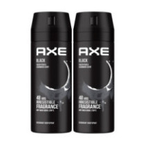 X Deodorant Black 150 Ml 2 Pieces