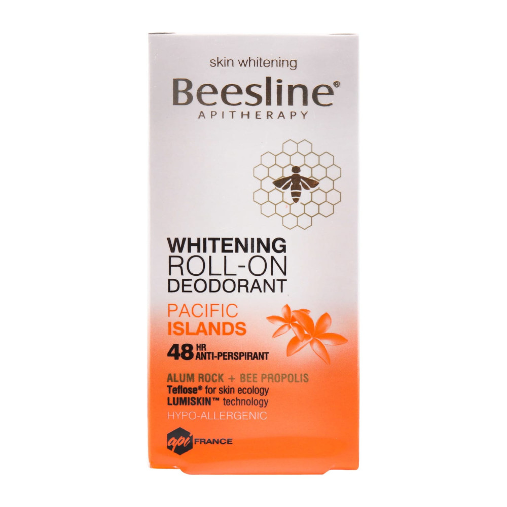 Beesline Whitening Roll-on Deodorant - Pacific Islands 50ml