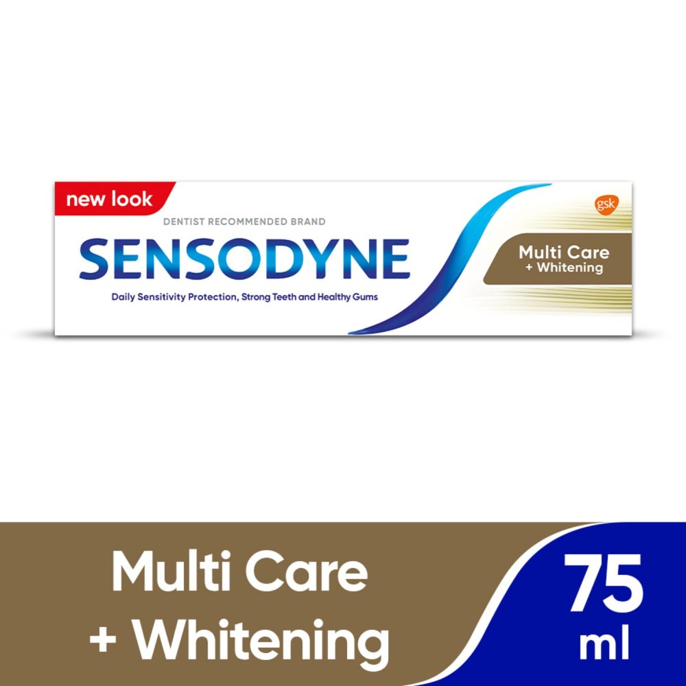 Sensodyne Toothpaste- Multi Care + Whitening 75ml