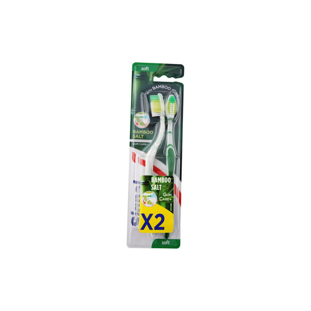 Signal Toothbrush Bamboo Salt X 2 Extra Soft