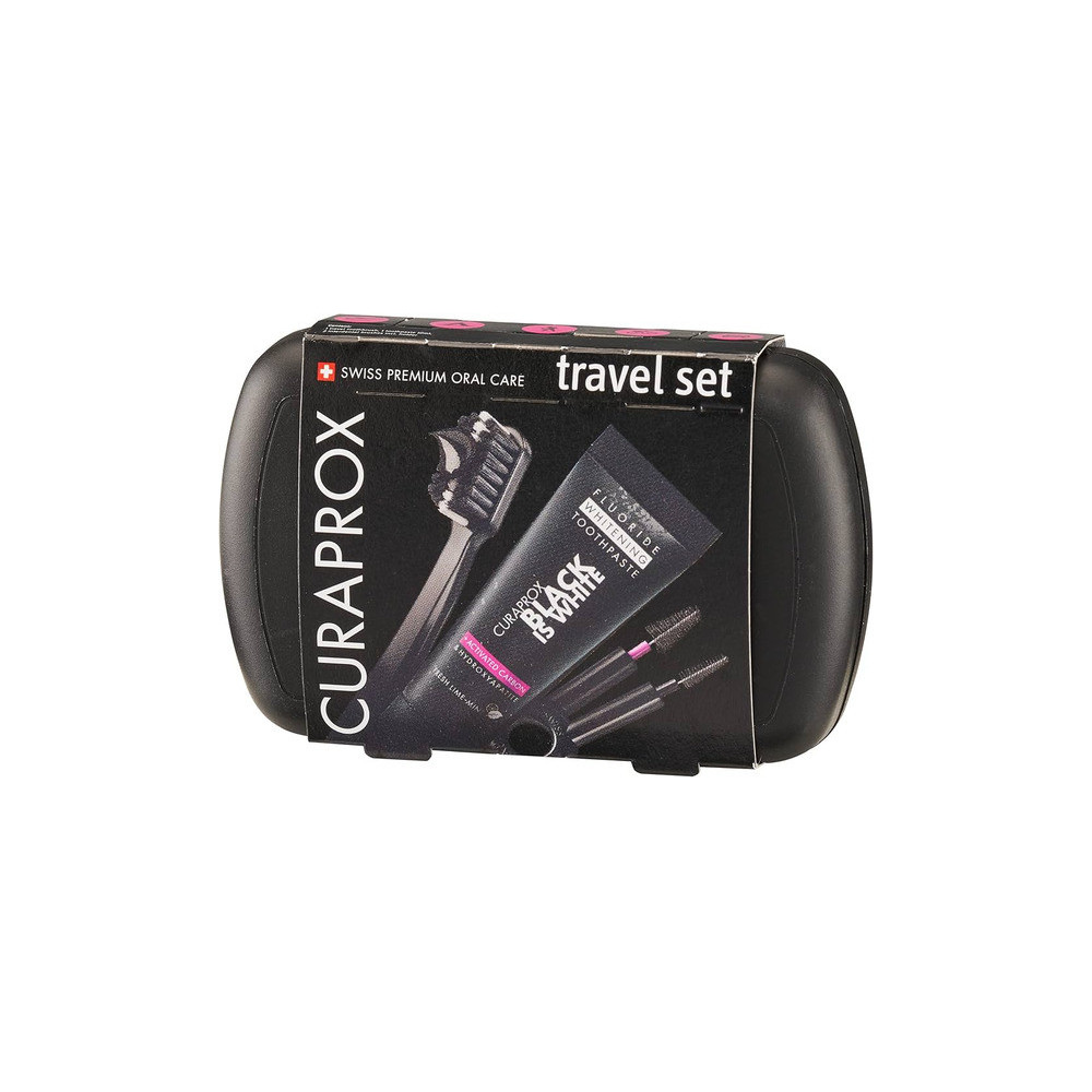 Cuerabrooks Travel Toothbrushes Set+Black 10 ml