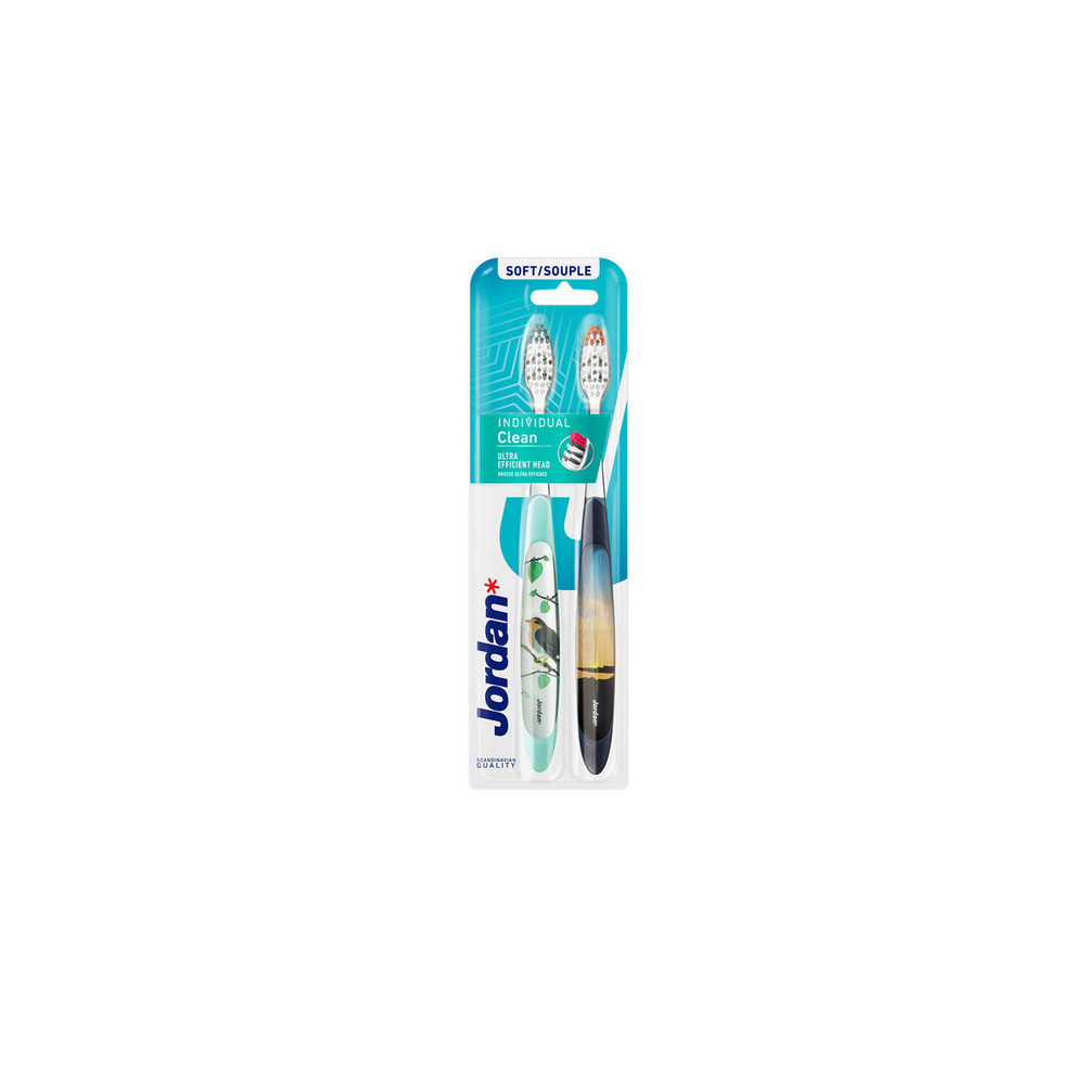 Jordan Brosse à Dents Individual Clean Souple x2