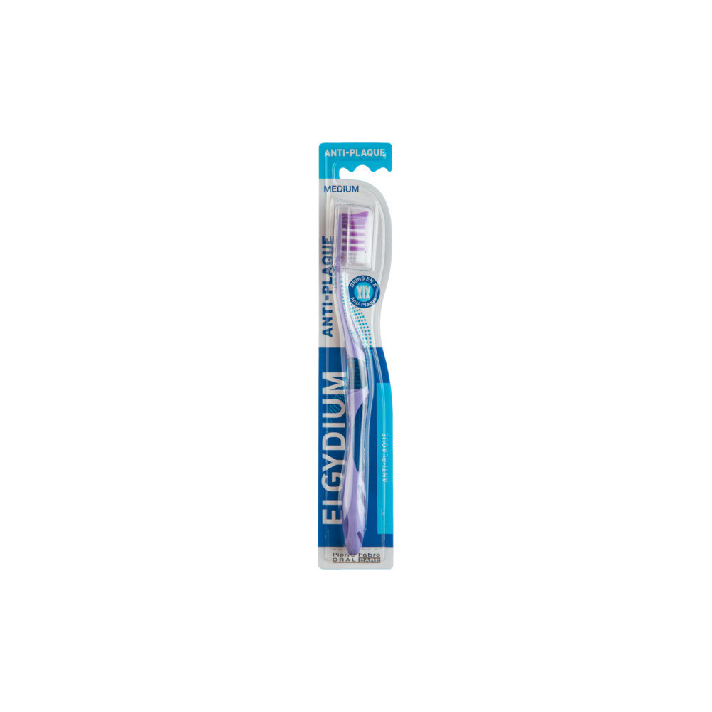 Elgydium Anti-Plaque Medium Toothbrush - Colour: Green