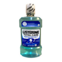 Listerine mouthwash for advanced protection against tartar buildup.