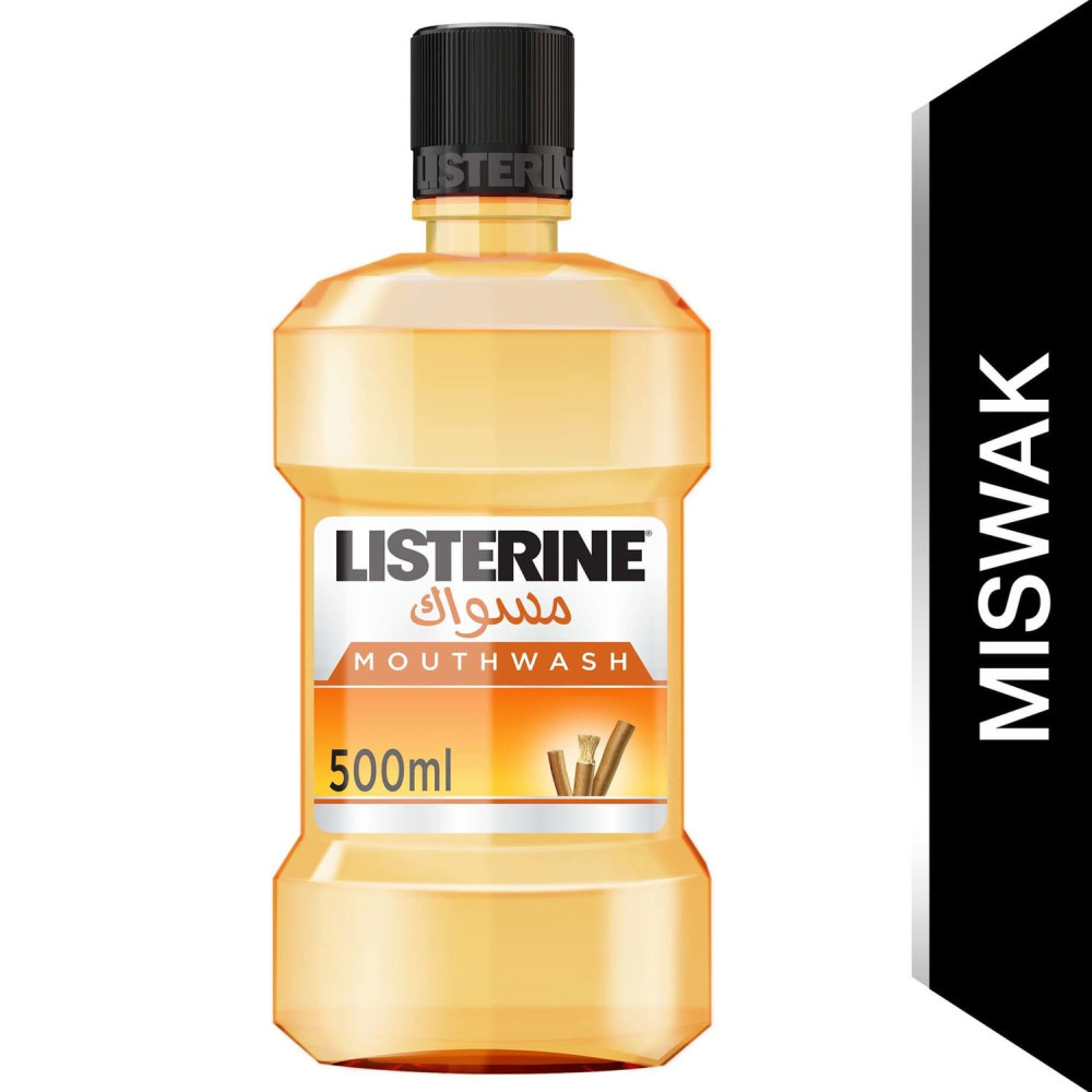 Listerine Mouthwash with Toothbrush 500ml