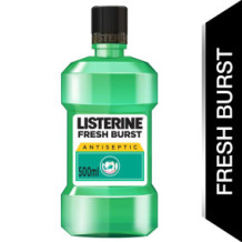 Listerine Fresh Burst Mouthwash 500ml