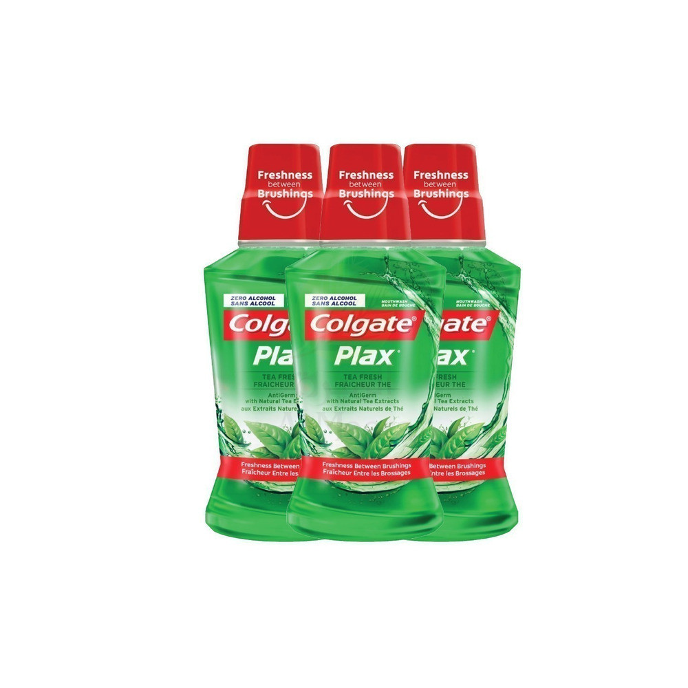Colgate Tea Mouthwash 250 ml 3 bottles Special Offer
