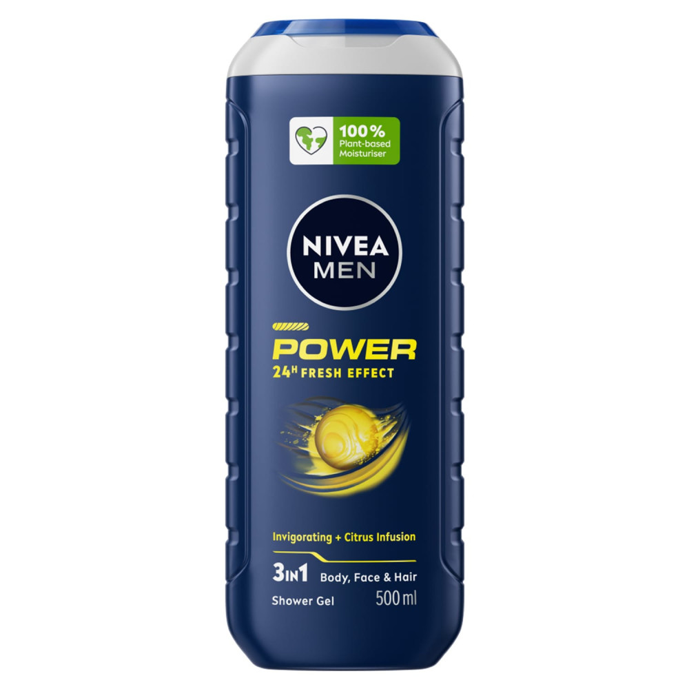 Nivea Men Power Fresh Shower Gel 500 ml