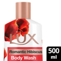 Lux Perfumed Body Wash Romantic Hibiscus for 24 Hours Long Lasting Fragance 500 ml