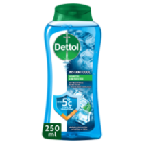 Dettol Cool Shower Gel & Body Wash Menthol & Eucalyptus Scent 250 ml