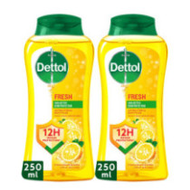 Dettol Shore Lemon Gel 250 ml 2 Pieces