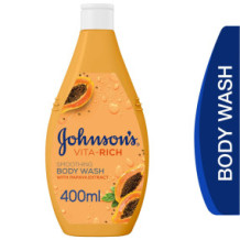 Johnson's Vita-Rich Papaya Bath 400ml