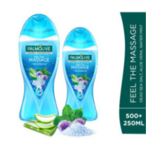 Palmolive Shower Gel Mineral Massage 500ml + 250ml Free