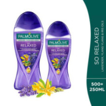Palmolive Shower Gel So Relax 500ml + 250mlFree