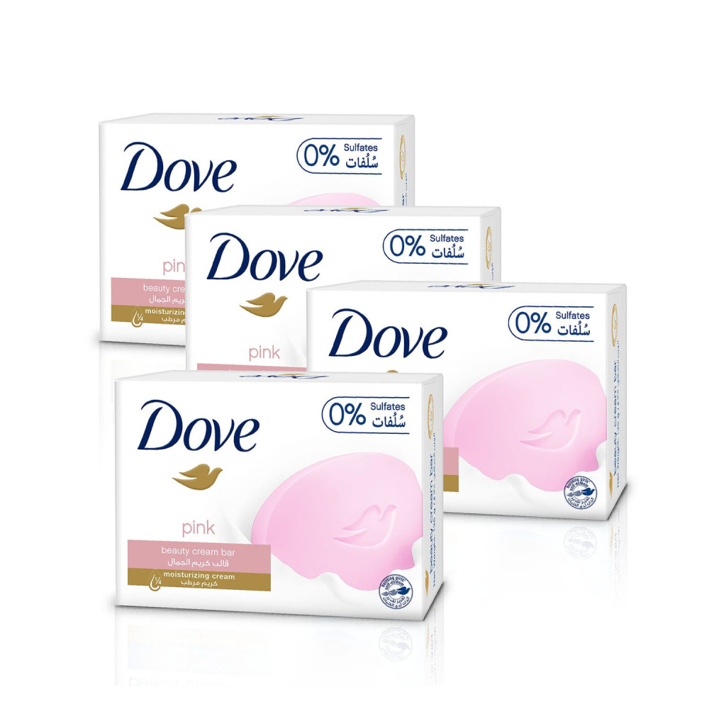 Dove Pink Soap (4 125g)
