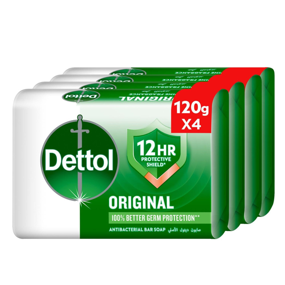 Dettol Soap Original 4x120g