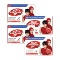 Lifeboy Complete Soap Silver 160 Gm 4 Pieces