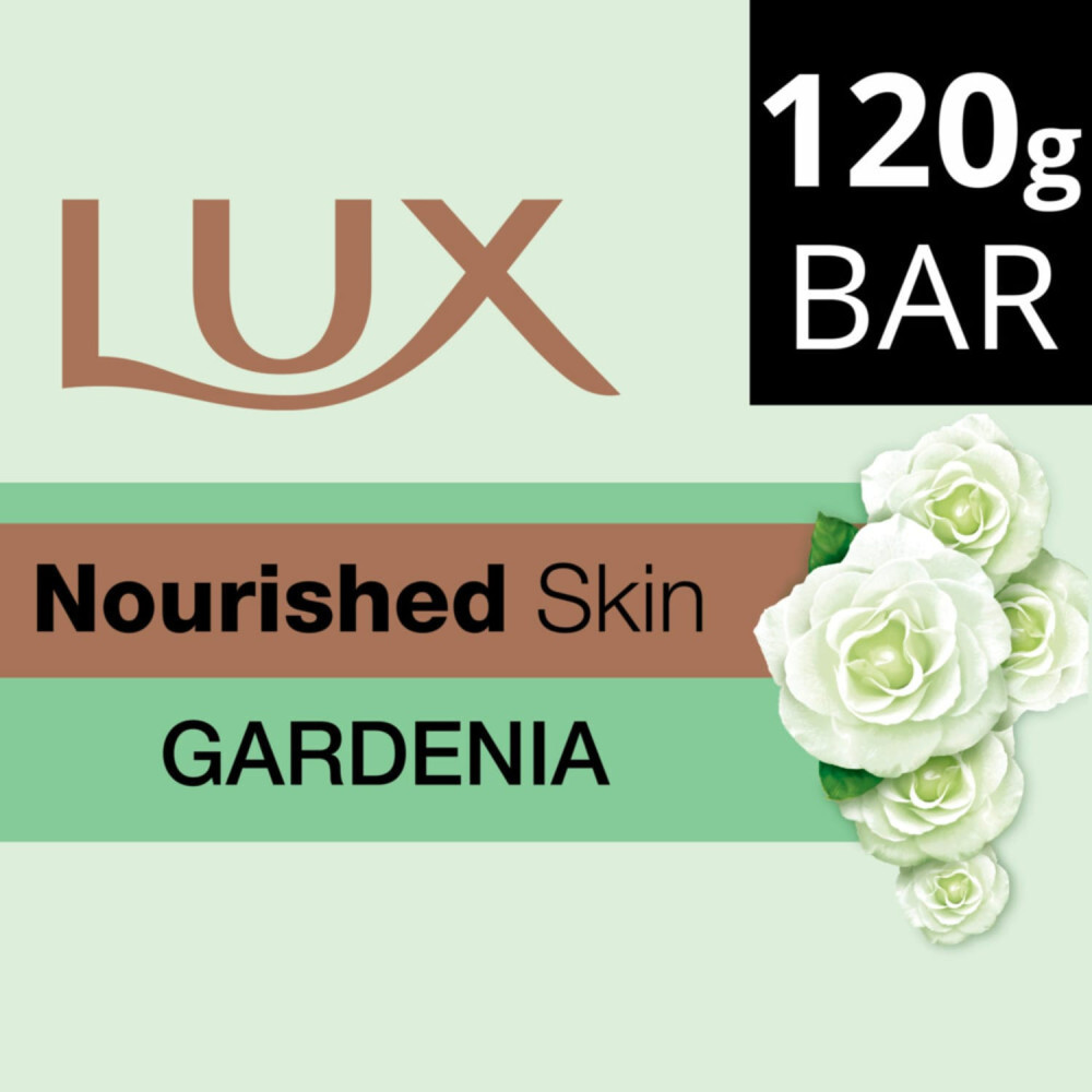 Lux Nourished Skin Gardenia Bar Soap 120 g