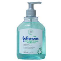 Johnson & Johnson Hand Wash Anti Bacterial Mint 500 ml