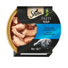 Shiba Fillet Wet Cat Food Chicken With Sustainable Tuna 60g