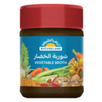 أرض الطبيعة مرق الخضار بدون خميرة125 جم