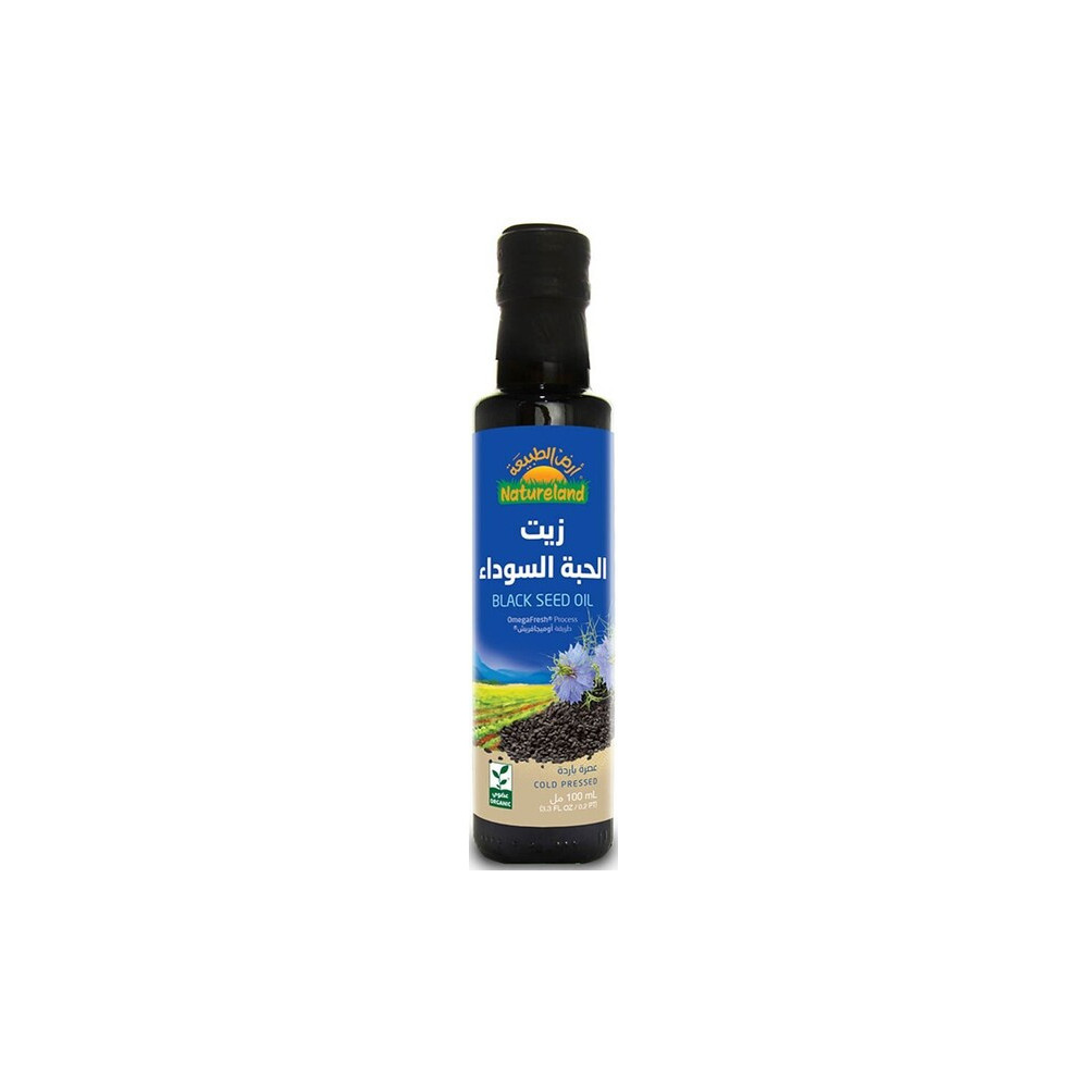 أرض الطبيعة زيت الحبة السوداء العضوي 100 مل