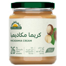 كريمة المكاديميا العضوية من أرض الطبيعة ٢٥٠ غرام