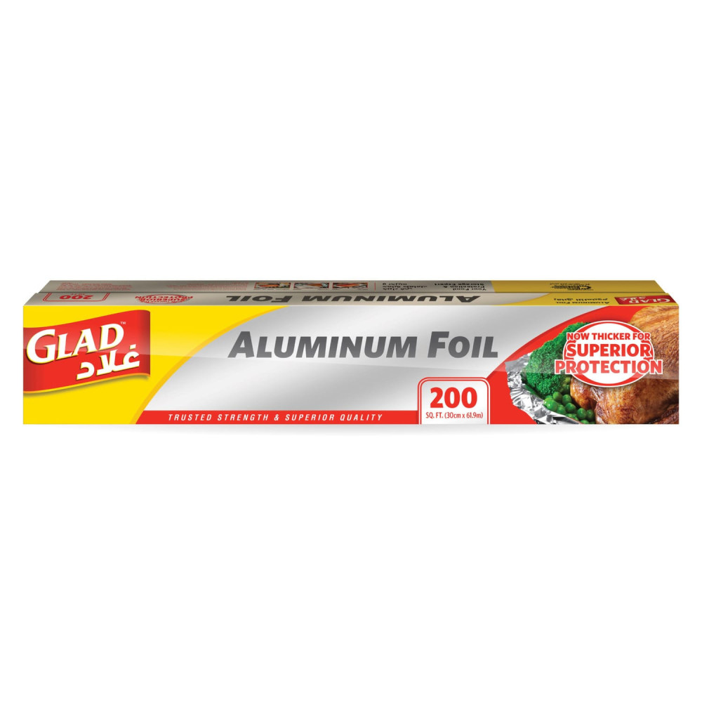 Glad aluminum foil 200 feet