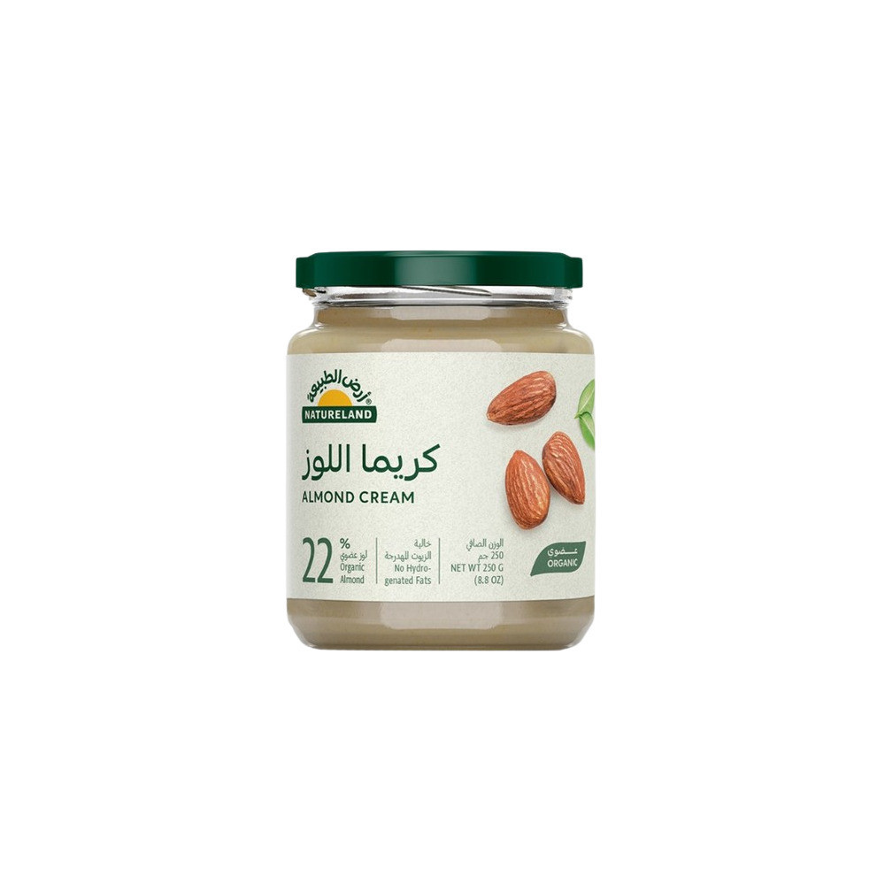 أرض الطبيعة كريم اللوز العضوي 250