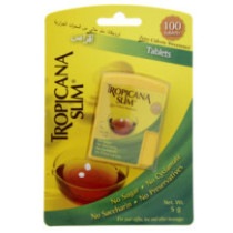 Tropicana Slim 100Tab Zero Calorie Sweetener 5G
