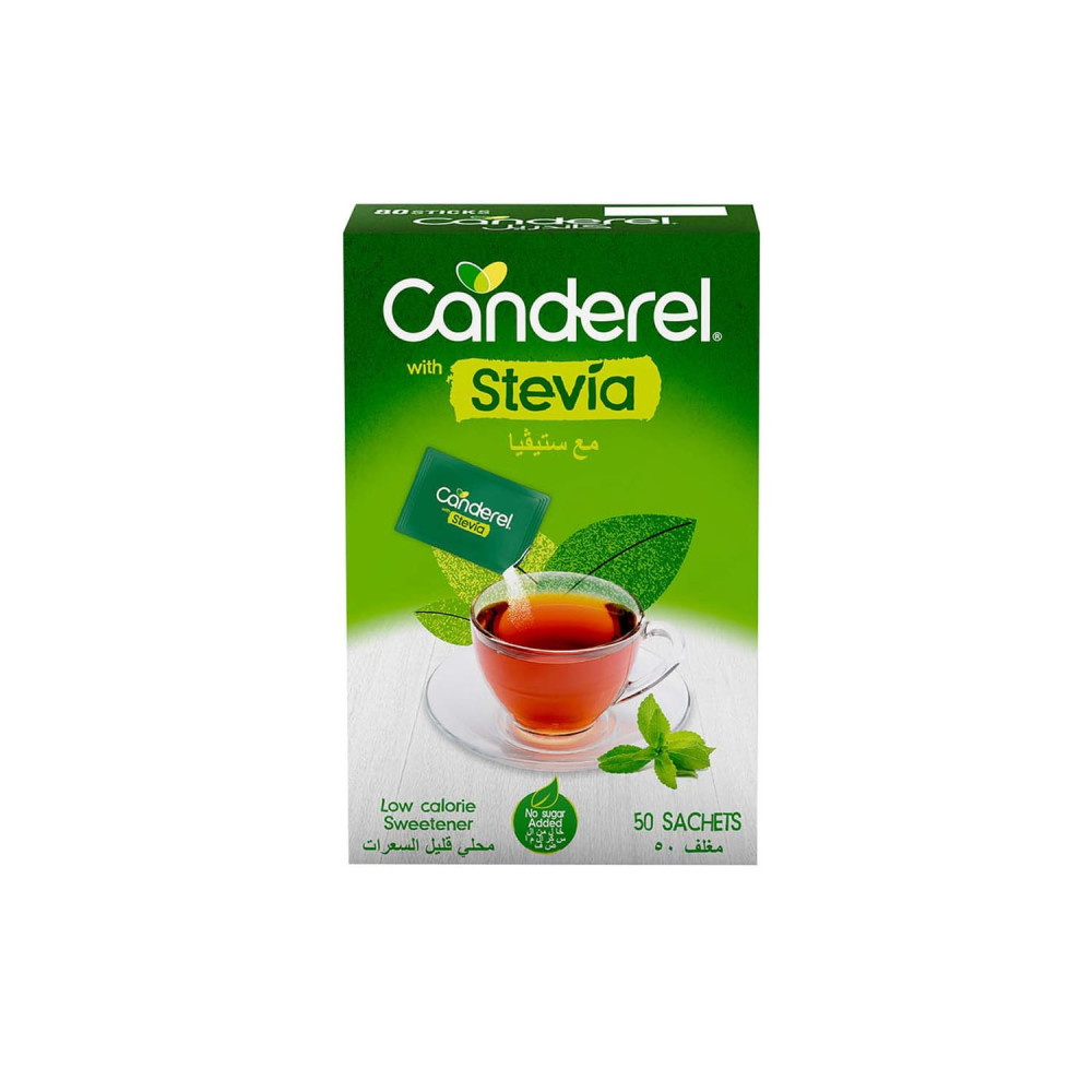 Canderel with Stevia sweetener 50 tablets