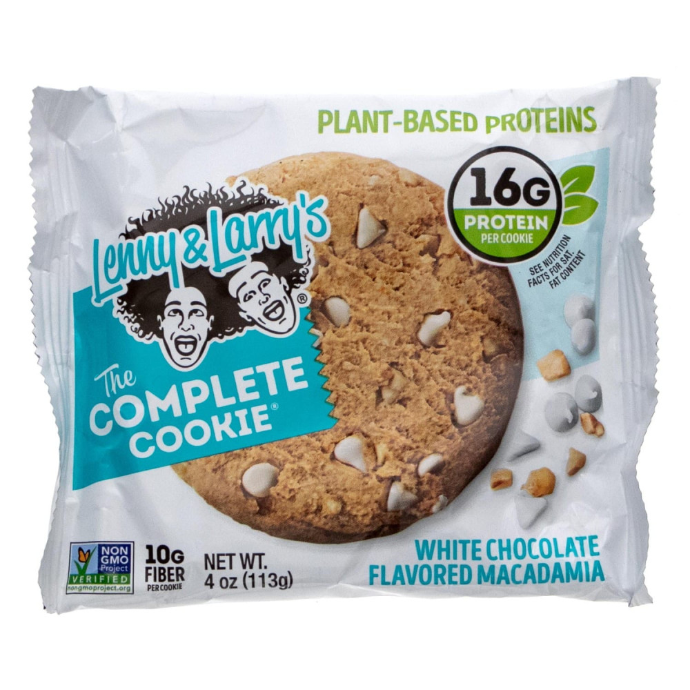 Lenny & Larry's Complete White Choco Macadamia 113g