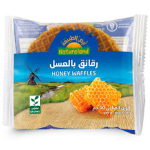 أرض الطبيعة وافل عسل عضوي ٦٠ غرام