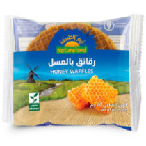 أرض الطبيعة وافل عسل عضوي ٦٠ غرام